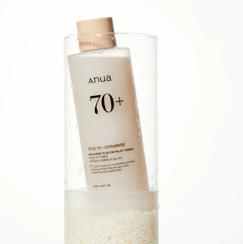 Anua - Rice 70+ Glow Milky Toner (250ml)