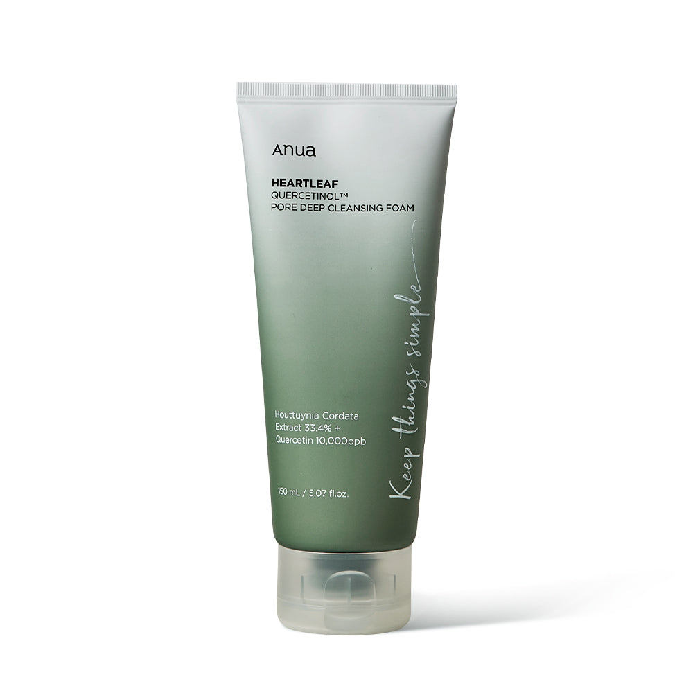 Anua - Heartleaf Quercetinol Pore Deep Cleansing Foam (150ml)