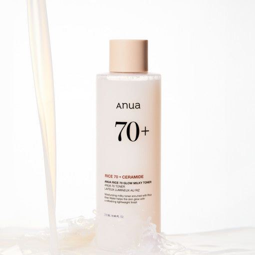 Anua - Rice 70+ Glow Milky Toner (250ml)