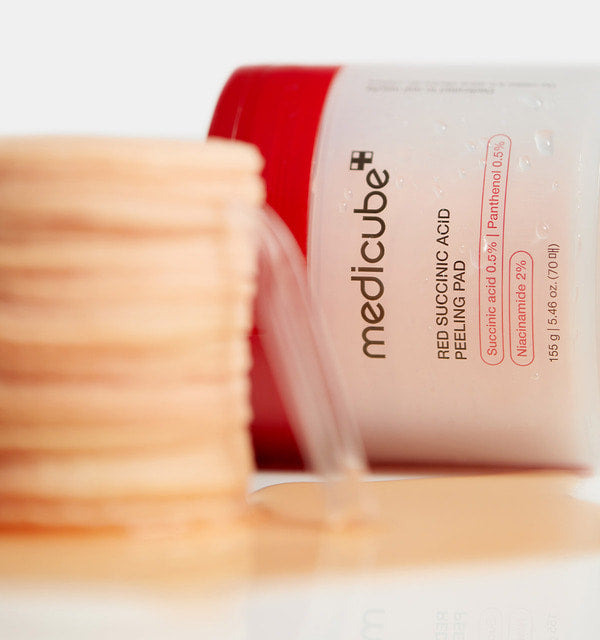 Medicube - Red Succinic Acid Peeling Pad (155g/70pads)