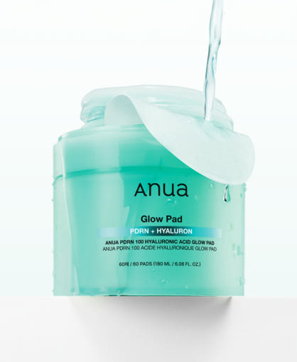 Anua - PDRN 100 Hyaluronic Acid Glow Pad (60 Pads/180ml)