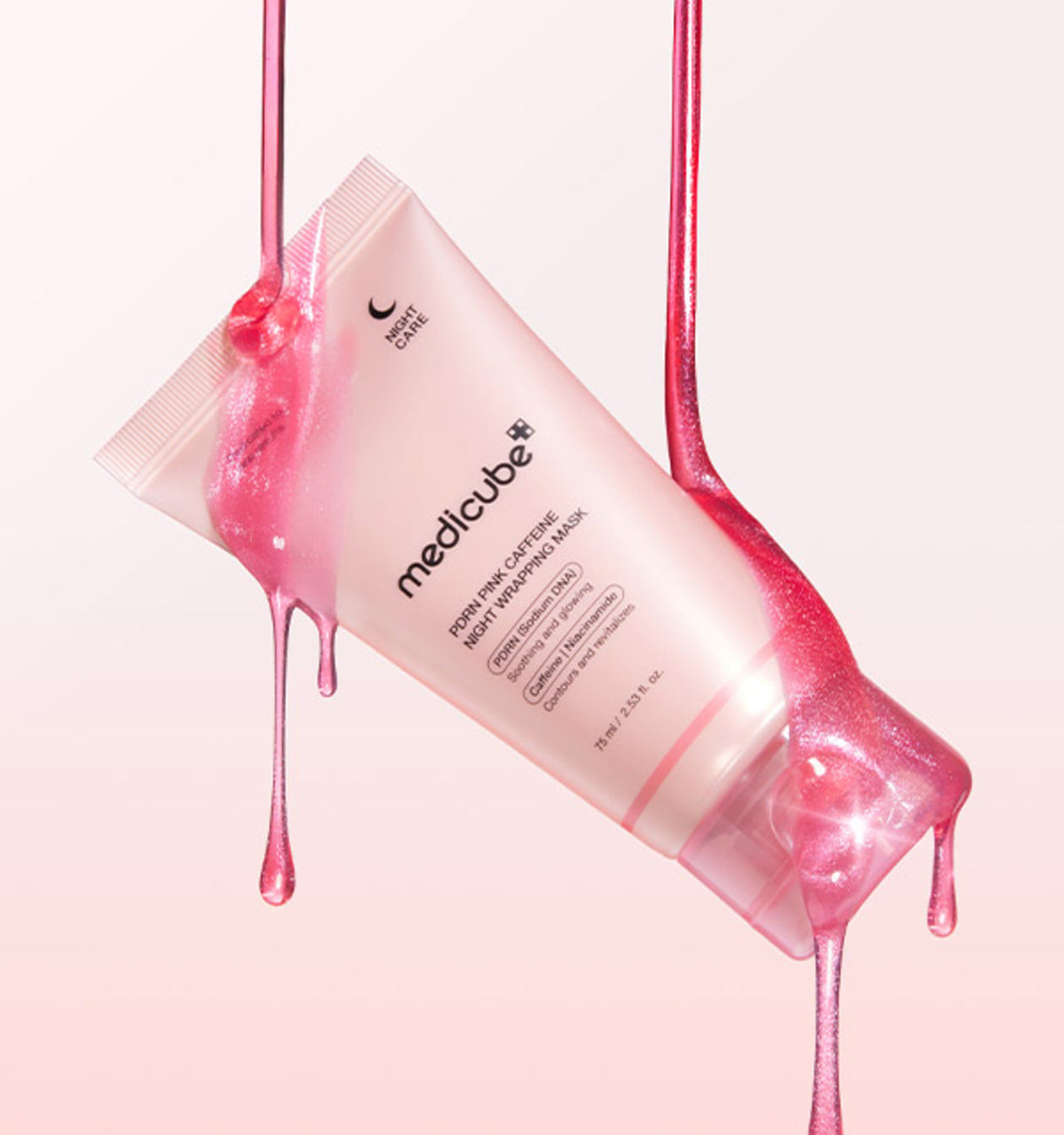 Medicube - PDRN Pink Caffeine Night Wrapping Mask (75ml)