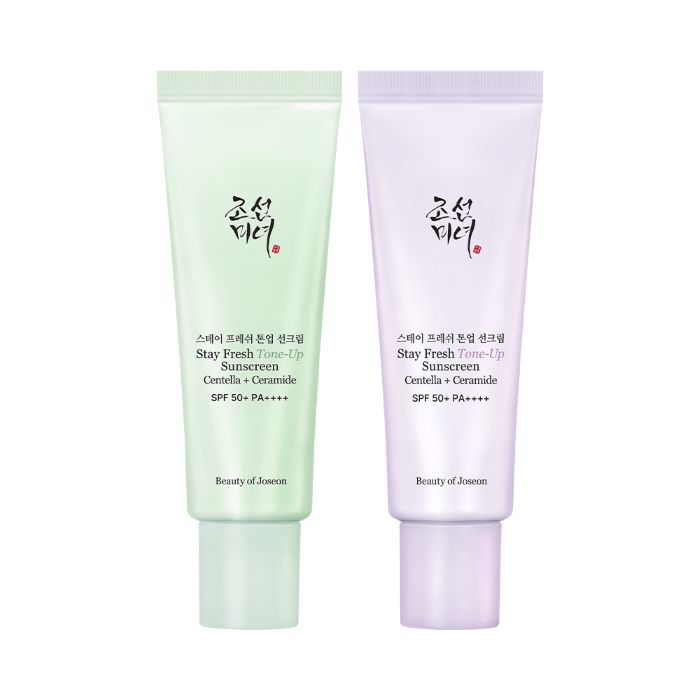 Beauty of Joseon - Stay Fresh Tone-Up Sunscreen SPF50+ (50ml - 2 cores)