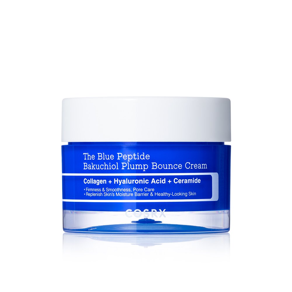 COSRX - The Blue Peptide Bakuchiol Plump Bounce Cream (50g)