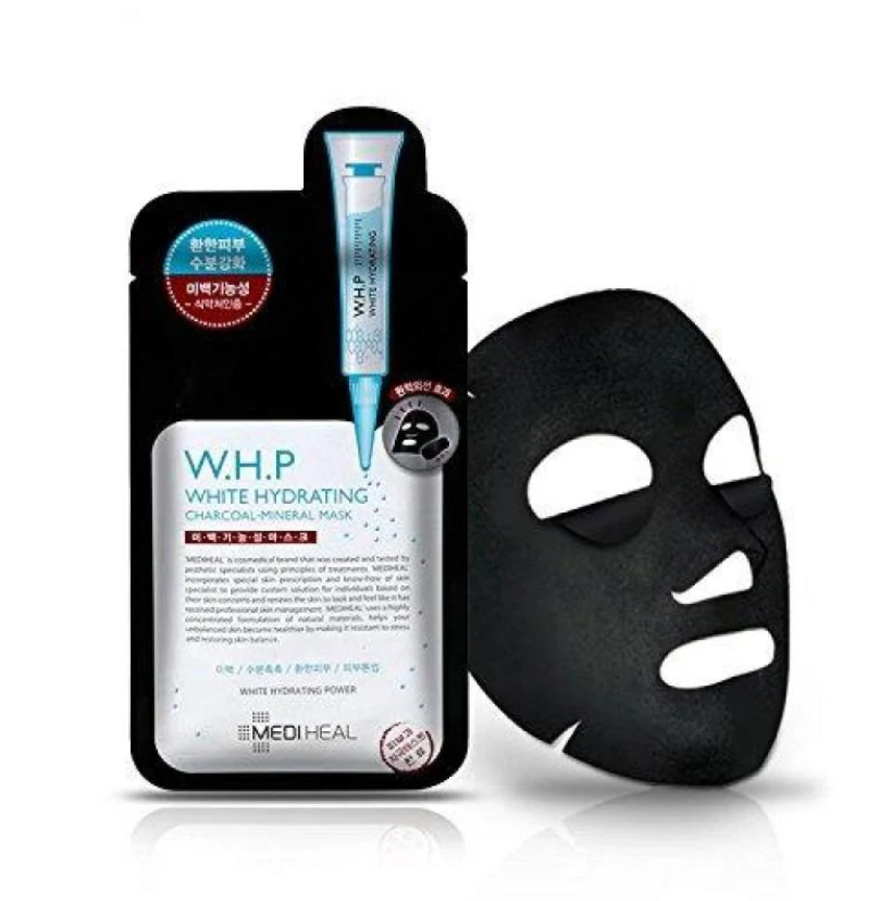 Mediheal - W.H.P White Hydrating Black Mask EX (25ml x 10 Unidades)