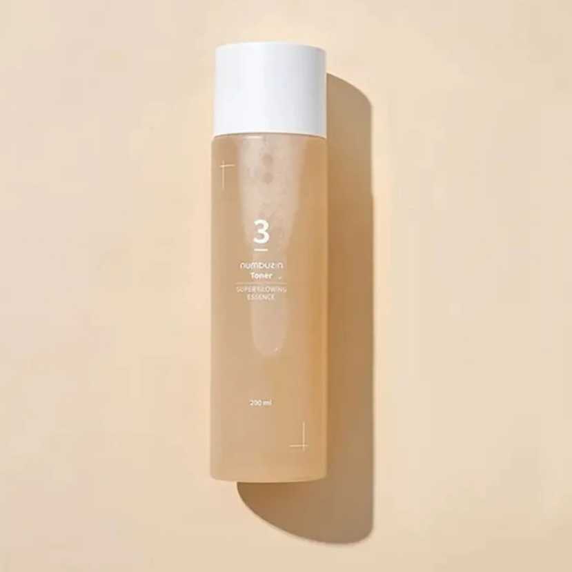 Numbuzin - No.3 Super Glowing Essence Toner (200ml)