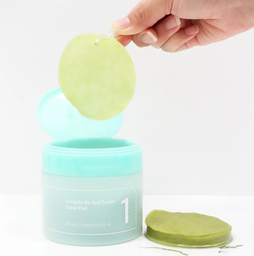 Numbuzin - No.1 Centella Re-leaf Green Toner Pad (190ml/70 Pads)