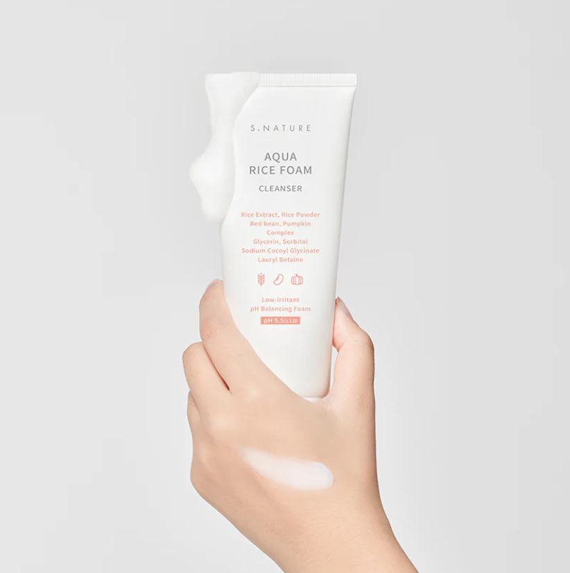 S. Nature - Aqua Rice Foam Cleanser (80ml)