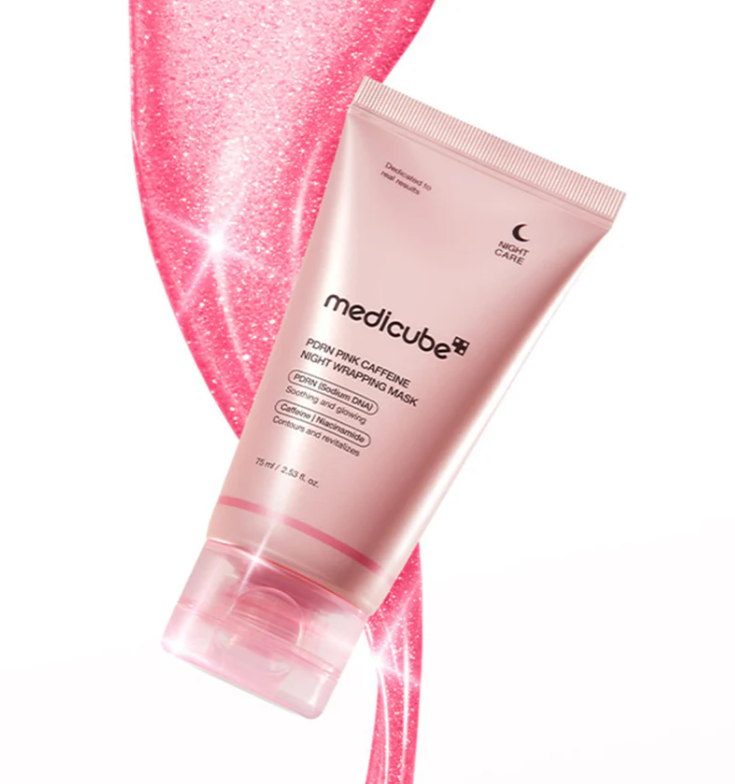 Medicube - PDRN Pink Caffeine Night Wrapping Mask (75ml)