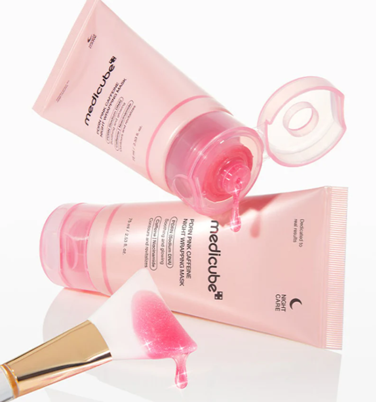 Medicube - PDRN Pink Caffeine Night Wrapping Mask (75ml)