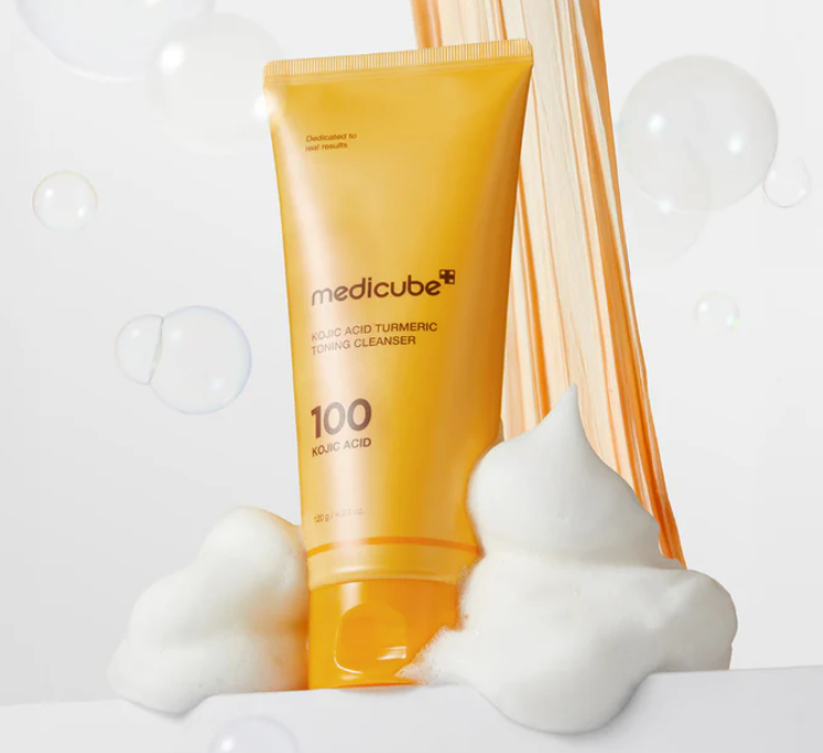 Medicube - Kojic Acid Turmeric Toning Cleanser (120g)