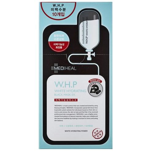 Mediheal - W.H.P White Hydrating Black Mask EX (25ml x 10 Unidades)