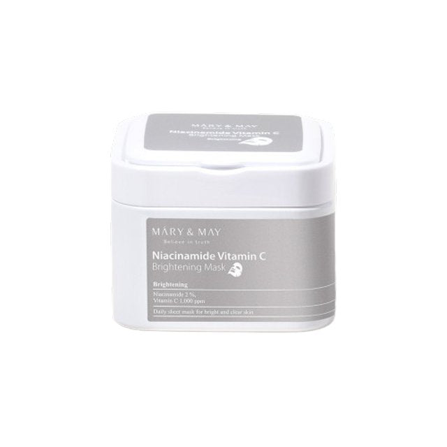 Mary & May - Niacinanide Vitamin C Brightening Sheets (30 Folhas)