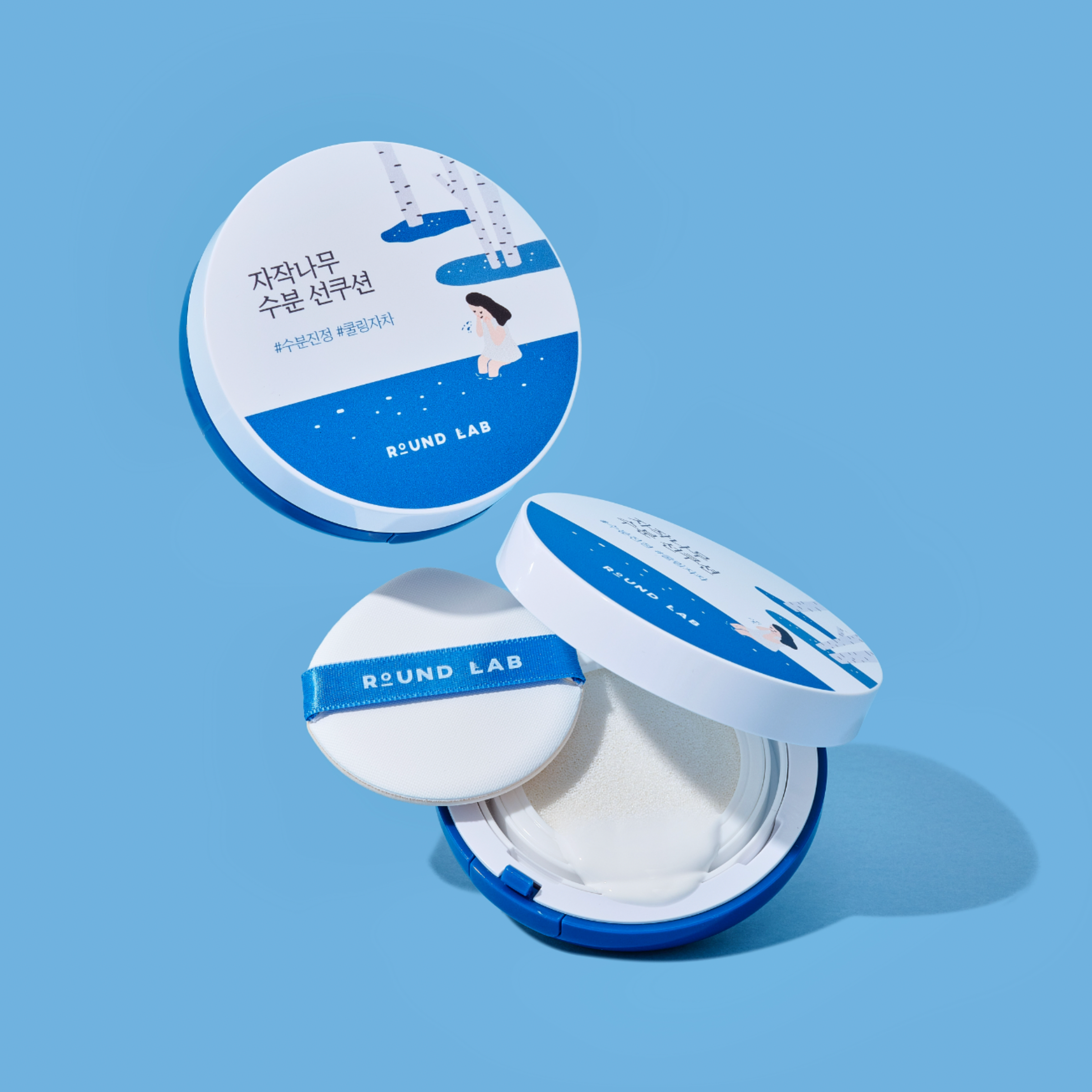 Round Lab - Birch Moisturizing Sun Cushion (15g)