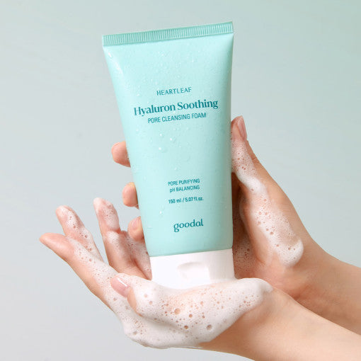 Goodal - Heartleaf Hyaluron Soothing Pore Cleansing Foam (150ml)