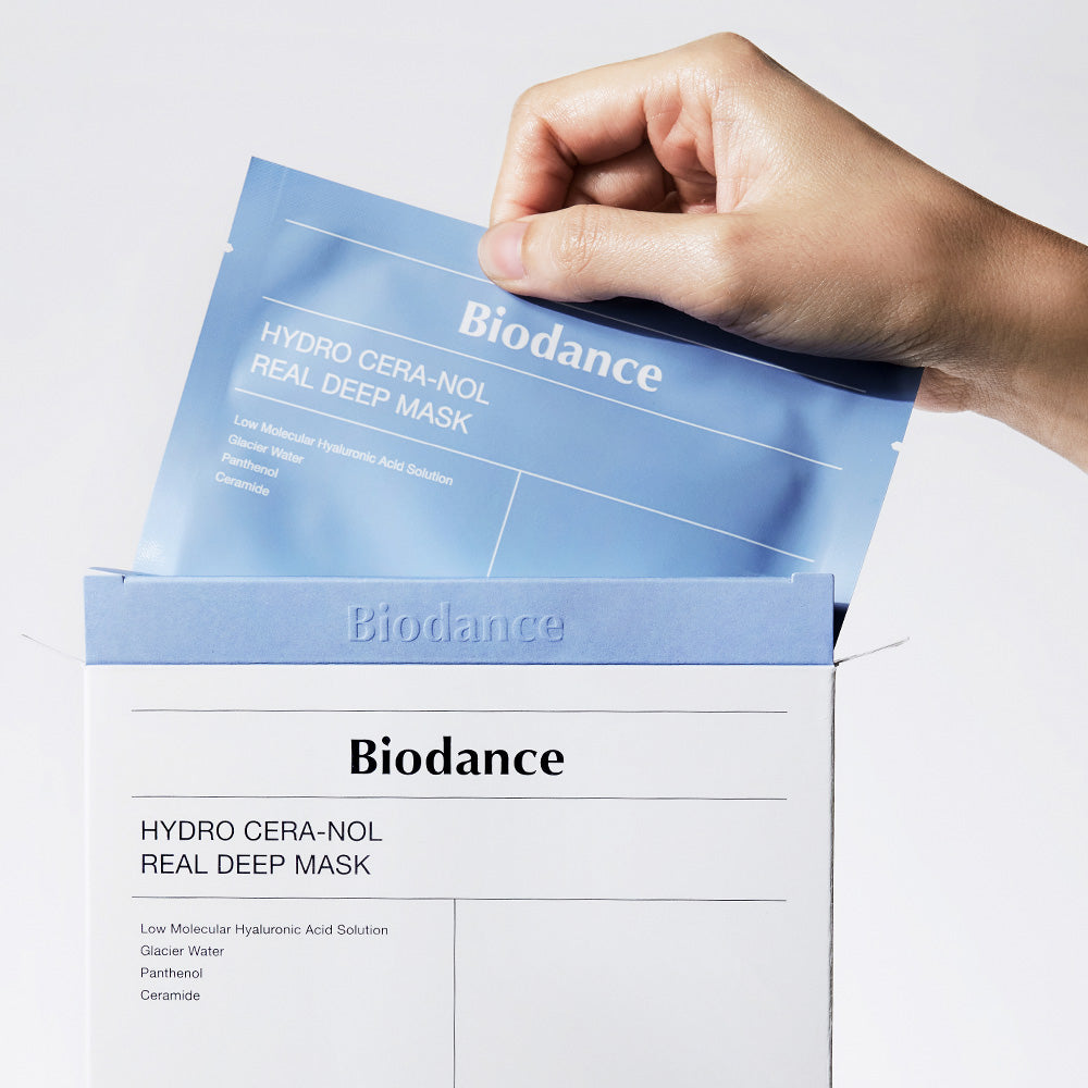 Biodance - Hydro Cera-Nol Real Deep Mask Sheet (4 Unidades)