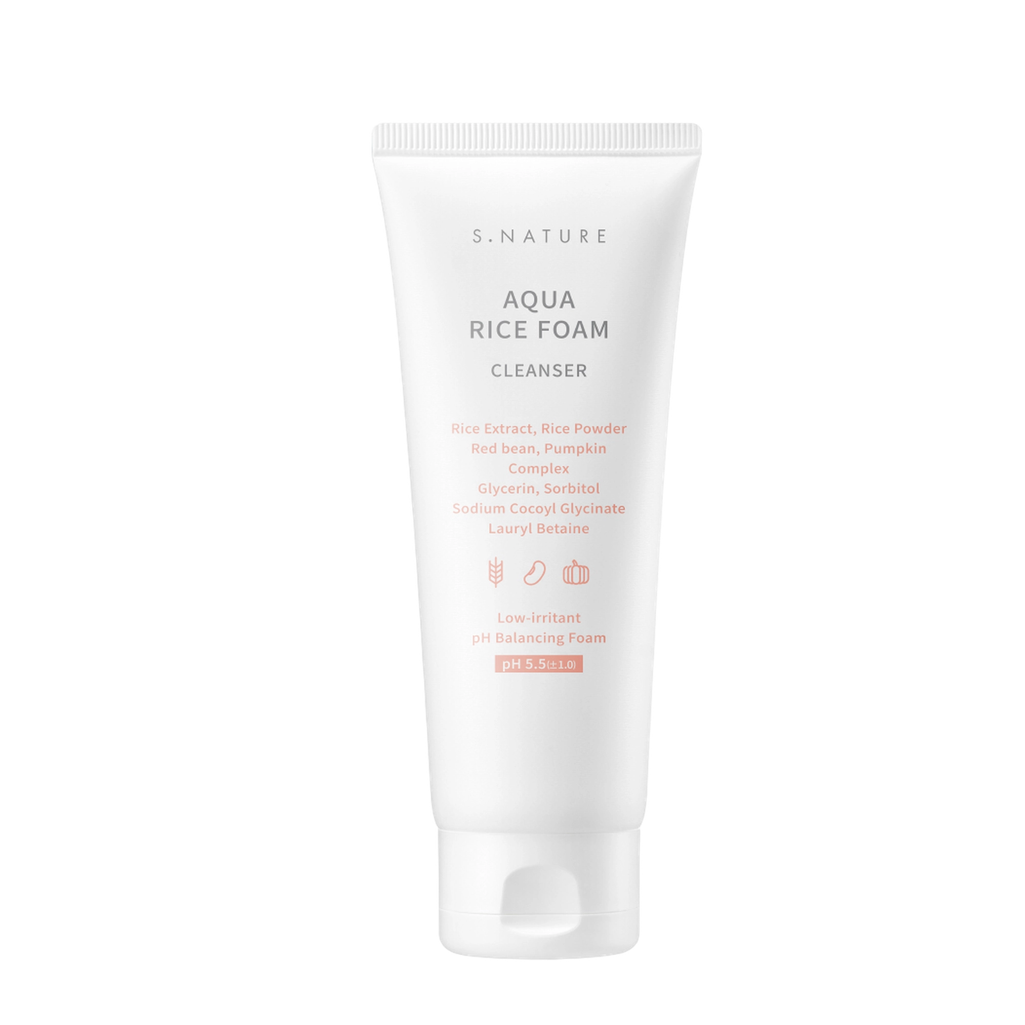 S. Nature - Aqua Rice Foam Cleanser (80ml)