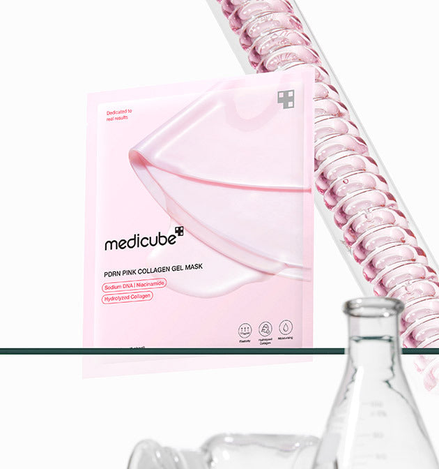 Medicube - PDRN Pink Collagen Gel Mask (28g X 4 Unidades)