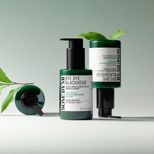 Some By Mi - Bye Bye Blackhead 30 Days Miracle Green Tea Tox Bubble Cleanser (120g)