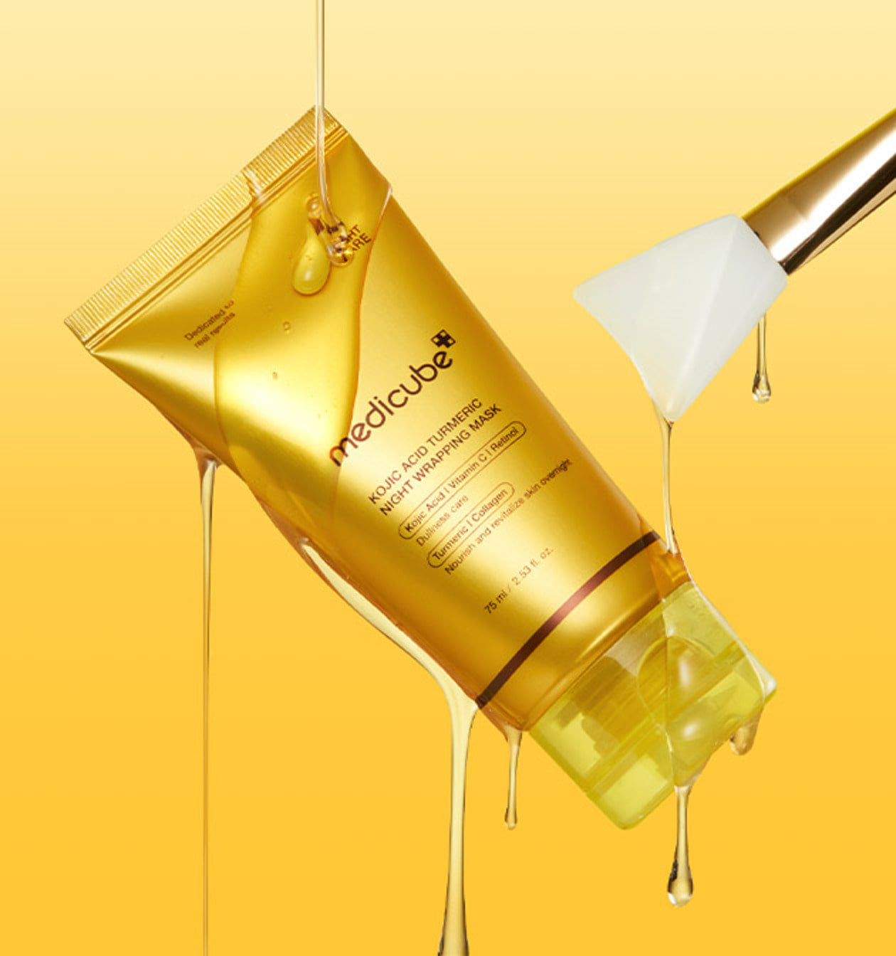 Medicube - Kojic Acid Turmeric Night Wrapping Mask (75ml)