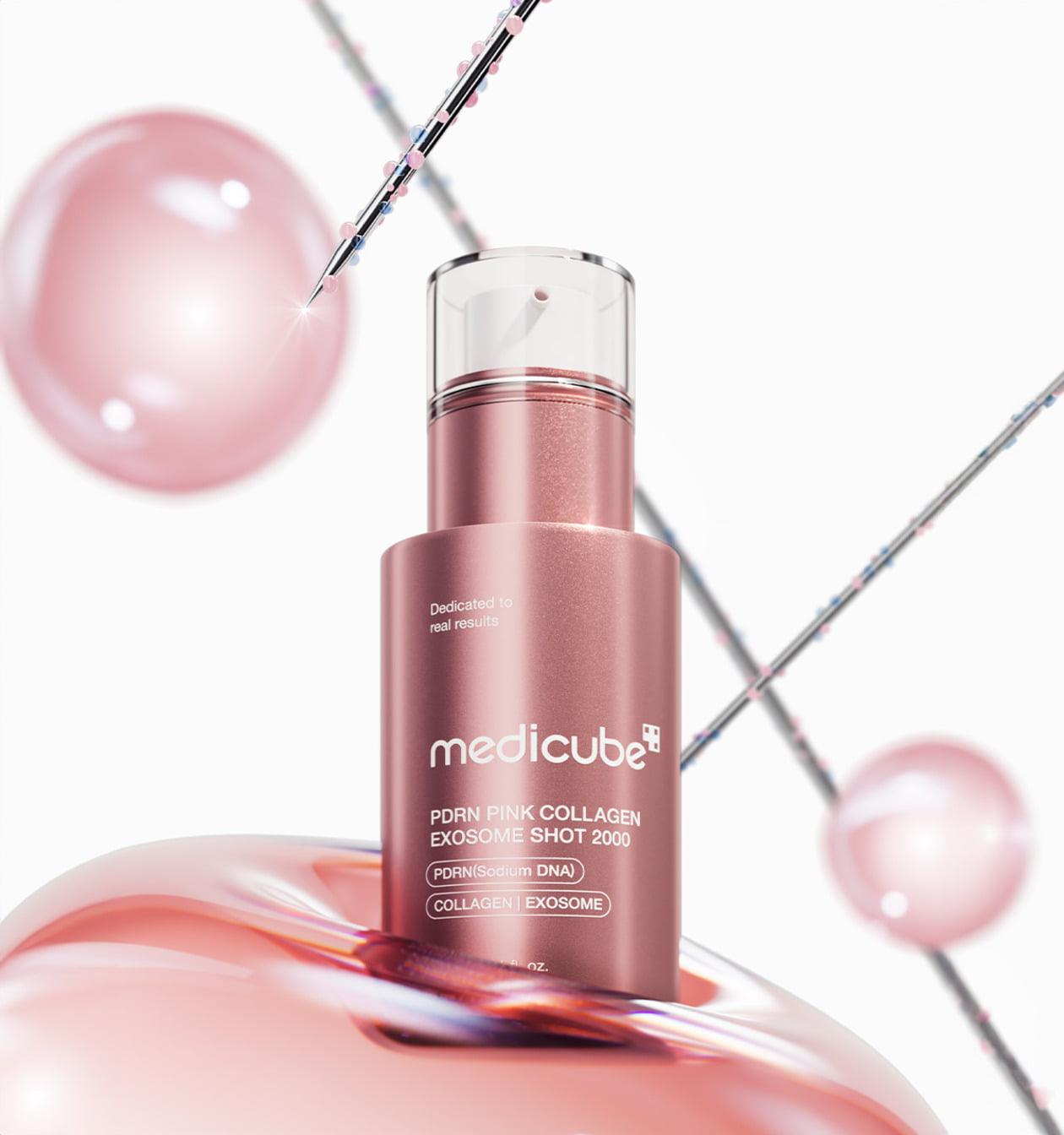 Medicube - PDRN Pink Collagen Exosome Shot 2000 (30ml)