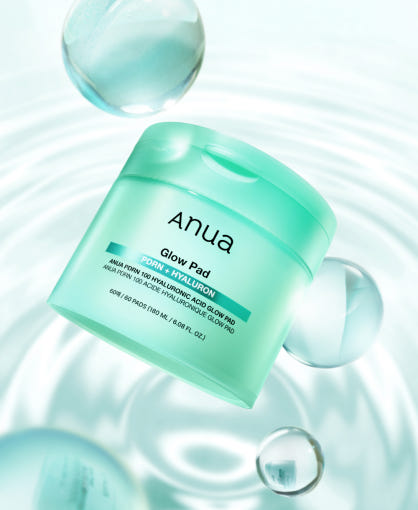 Anua - PDRN 100 Hyaluronic Acid Glow Pad (60 Pads/180ml)