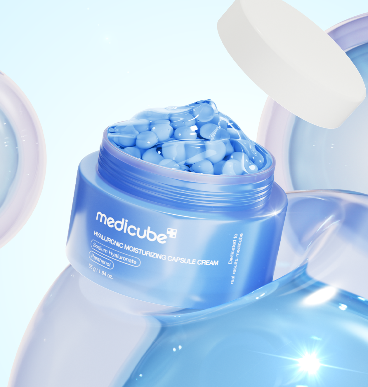 Medicube - Hyaluronic Moisturizing Capsule Cream (55g)