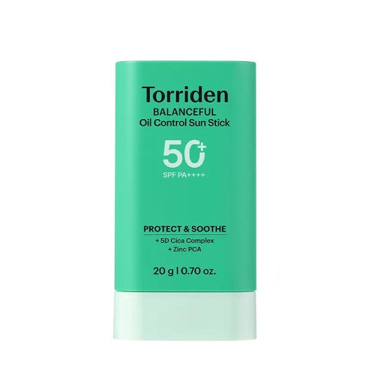 Torriden - Balanceful For Men Cica Oil Control Sun Stick SPF50+(20g)